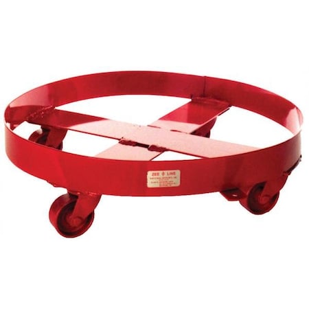Dolly With Steel Casters, 450 Lb Capacity